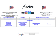 Tablet Screenshot of mail.avolve.net